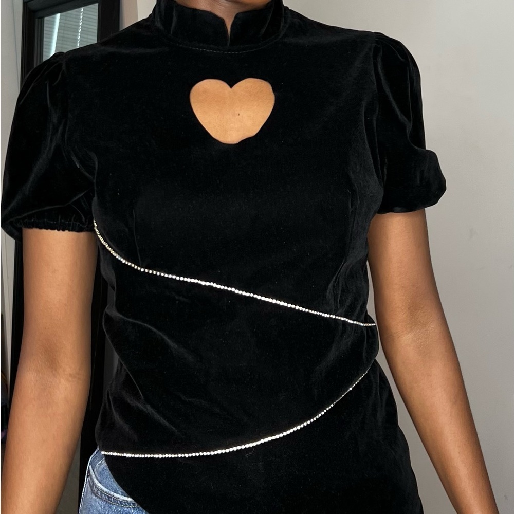 Velvet Blouse